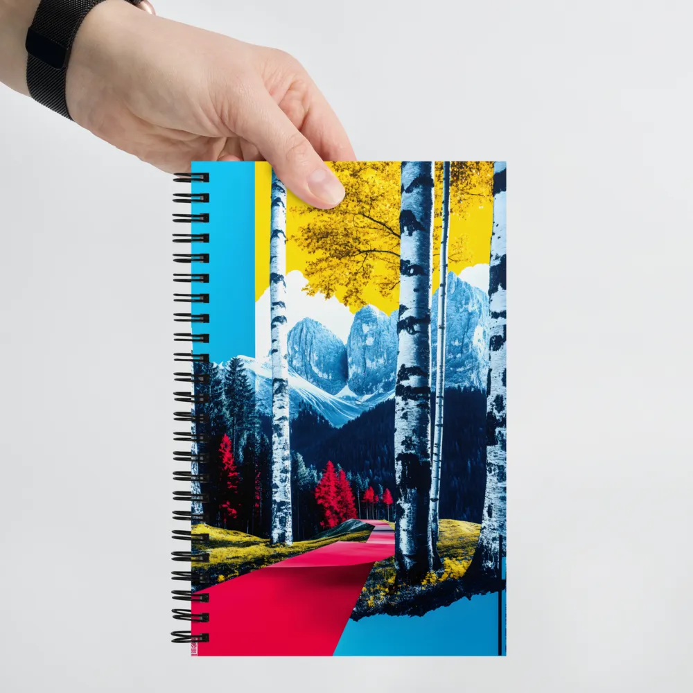 Surreal Forest Path 
 Spiral Notebook | 140 pages