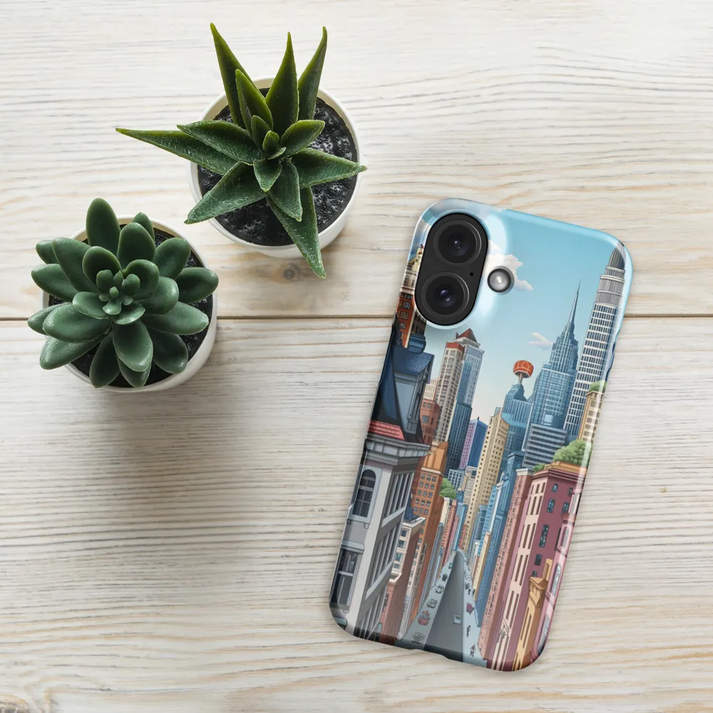 Colorful Cityscape Perspective 
 iPhone 17 Air | MagSafe® Tough Case