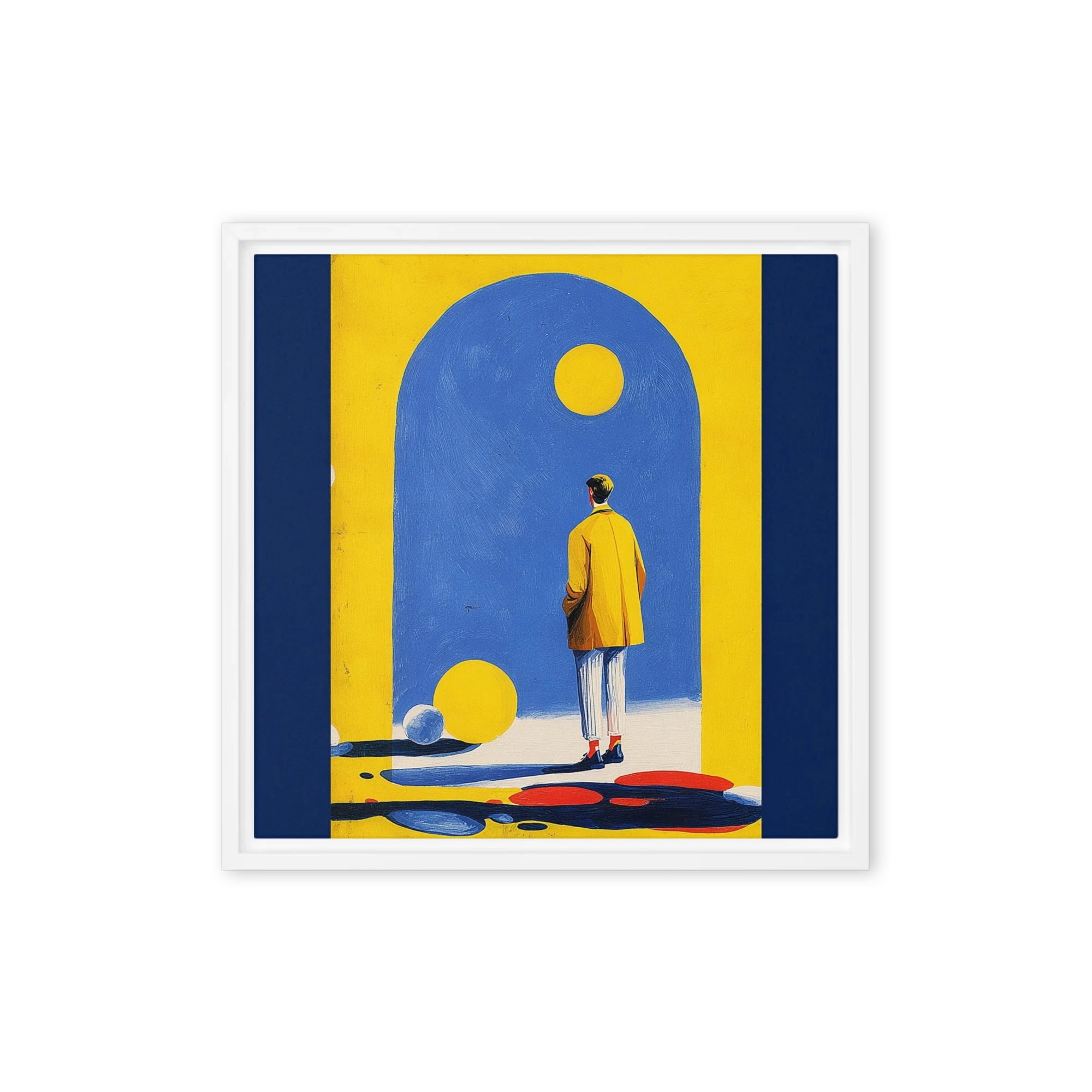 The Yellow Archway | Art Print