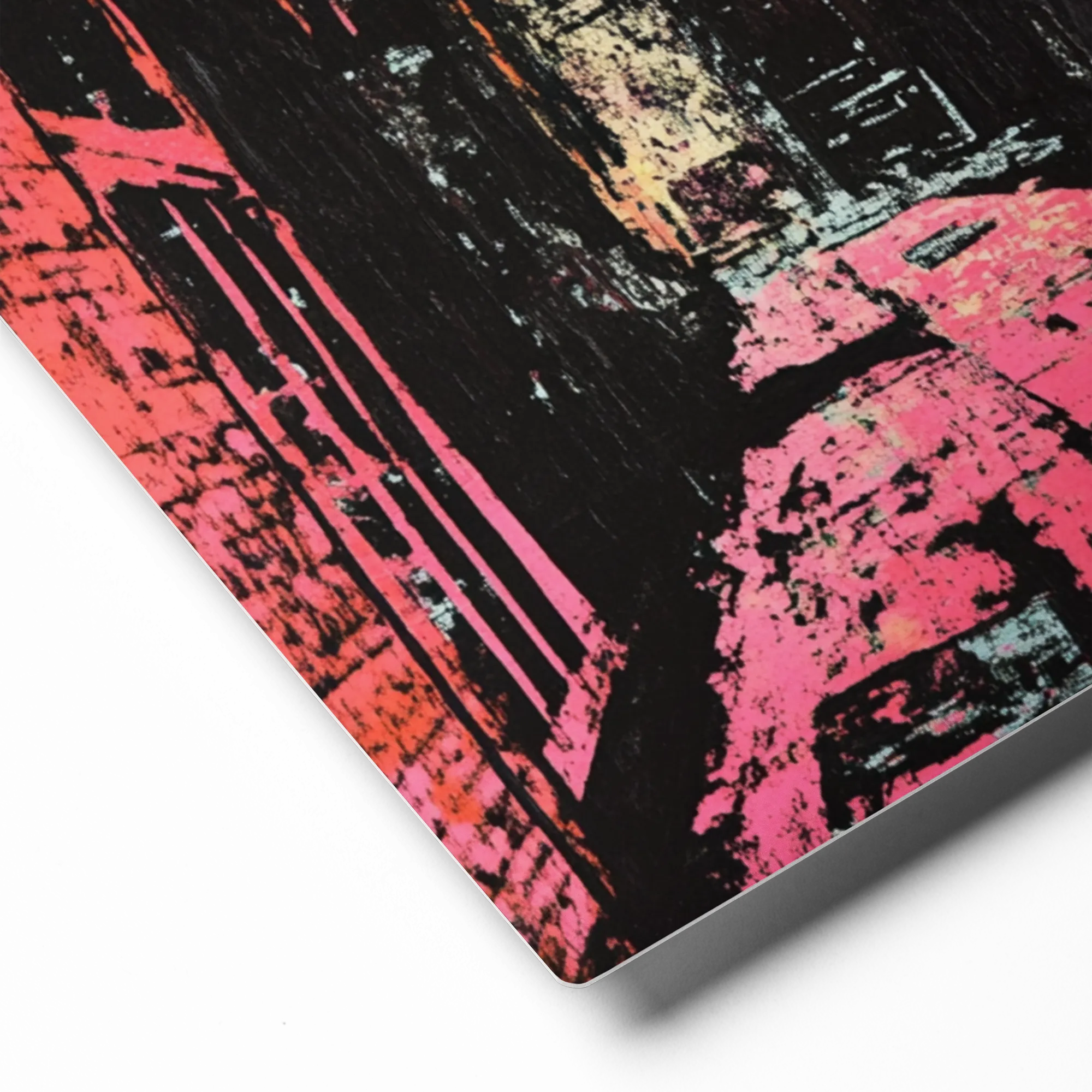 Neon Alley 
 Metal Print | 20″x 30″