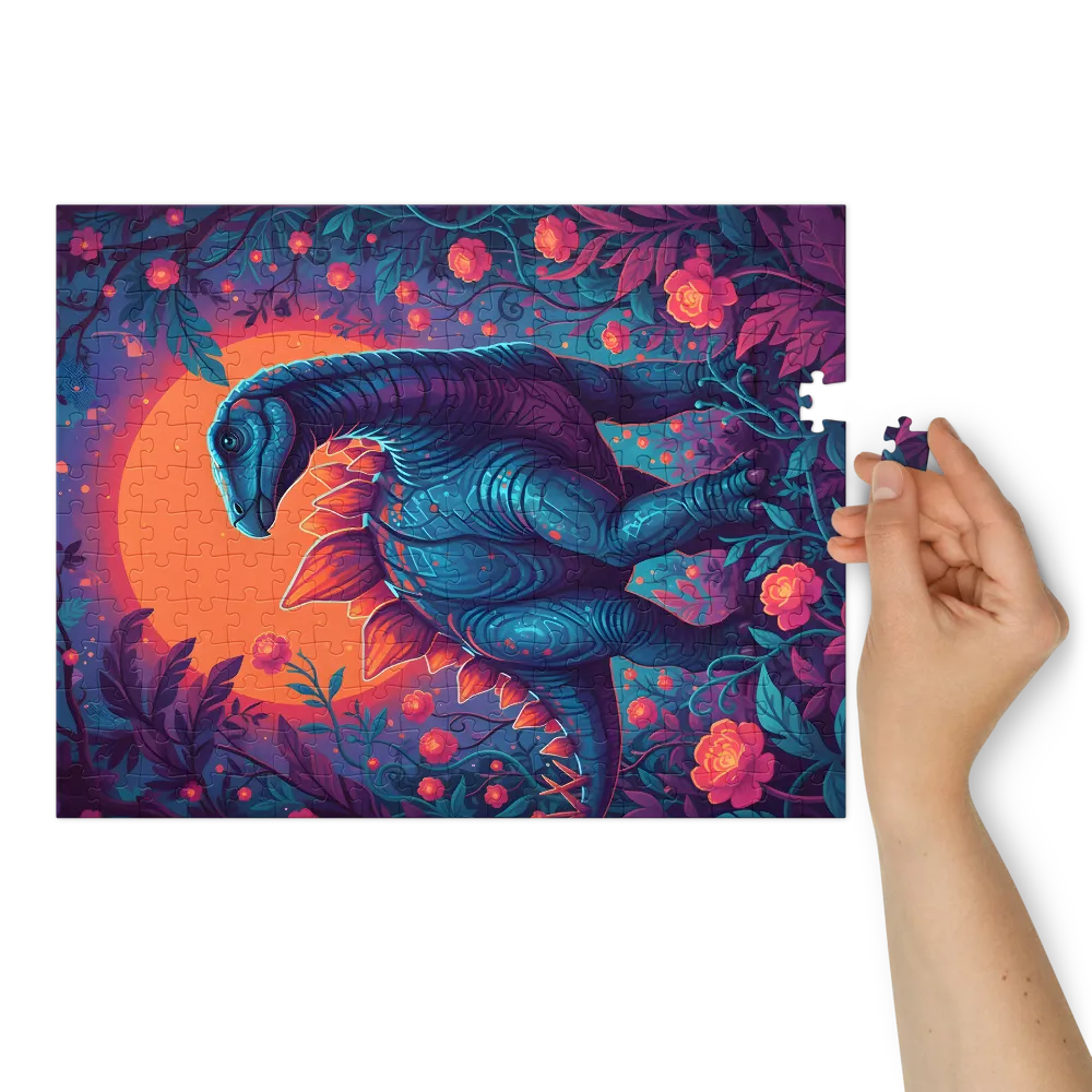 Twilight Stegosaurus | Jigsaw Puzzles