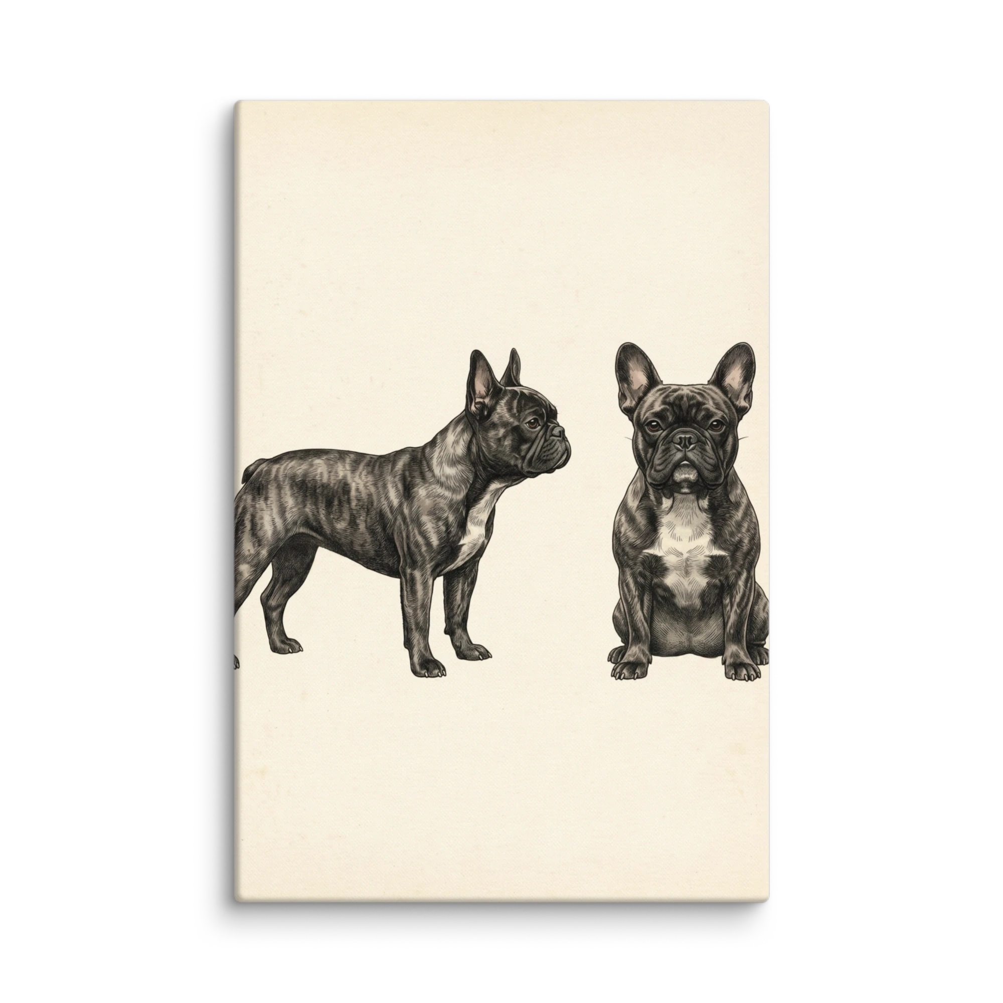 Pet Portrait — Vintage Engraving