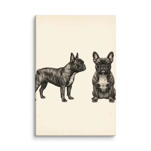 Pet Portrait — Vintage Engraving