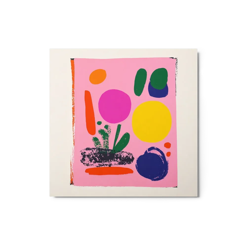 Pink Abstract Composition | Art Print