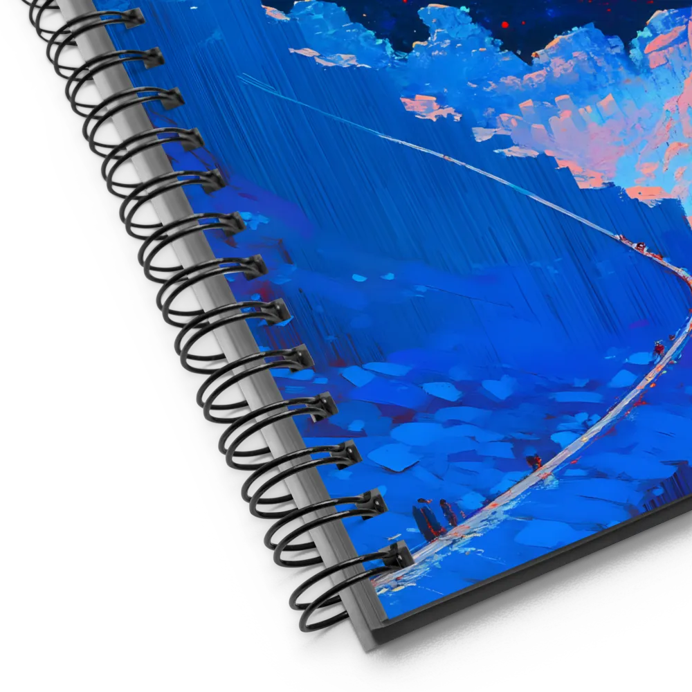 Cosmic Mountain Trek 
 Spiral Notebook | 140 pages