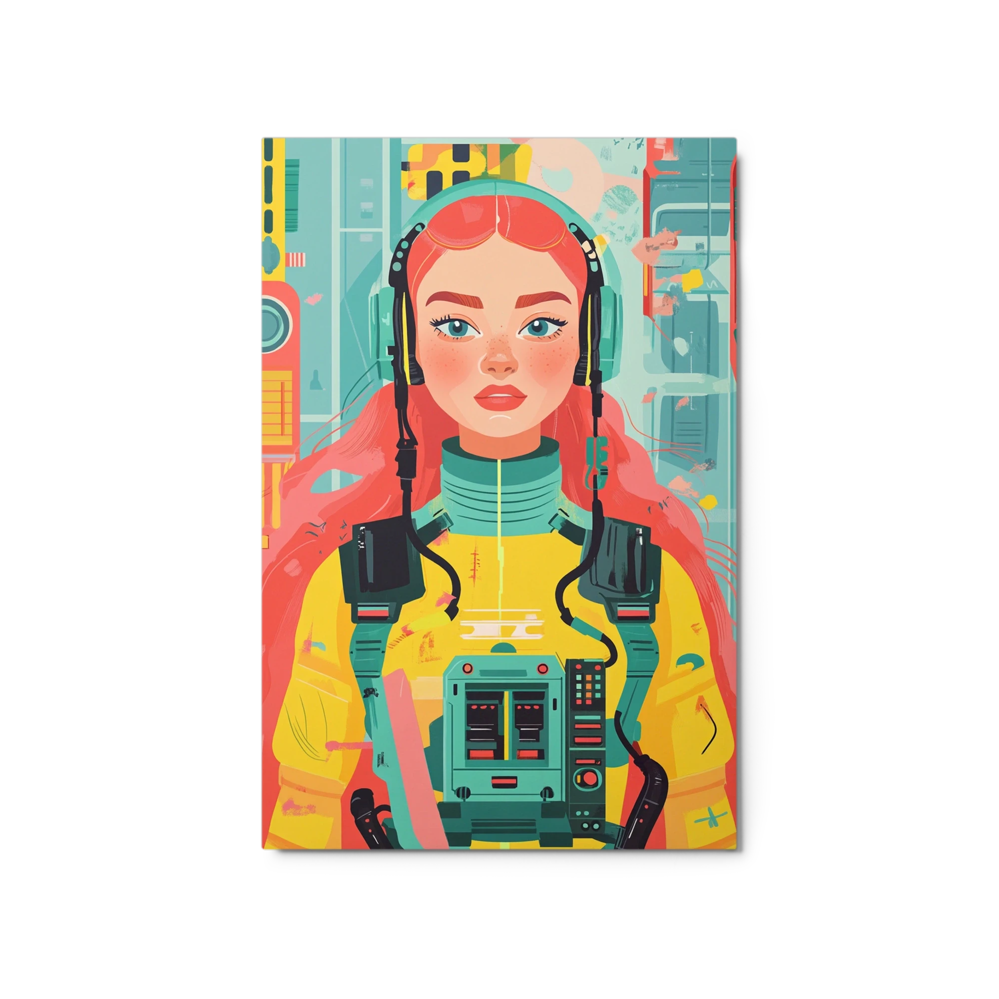 Female Astronaut Portrait