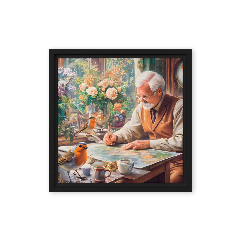 Radiant Sunlit Painterly Realism Wall Art — Golden Hour Glow