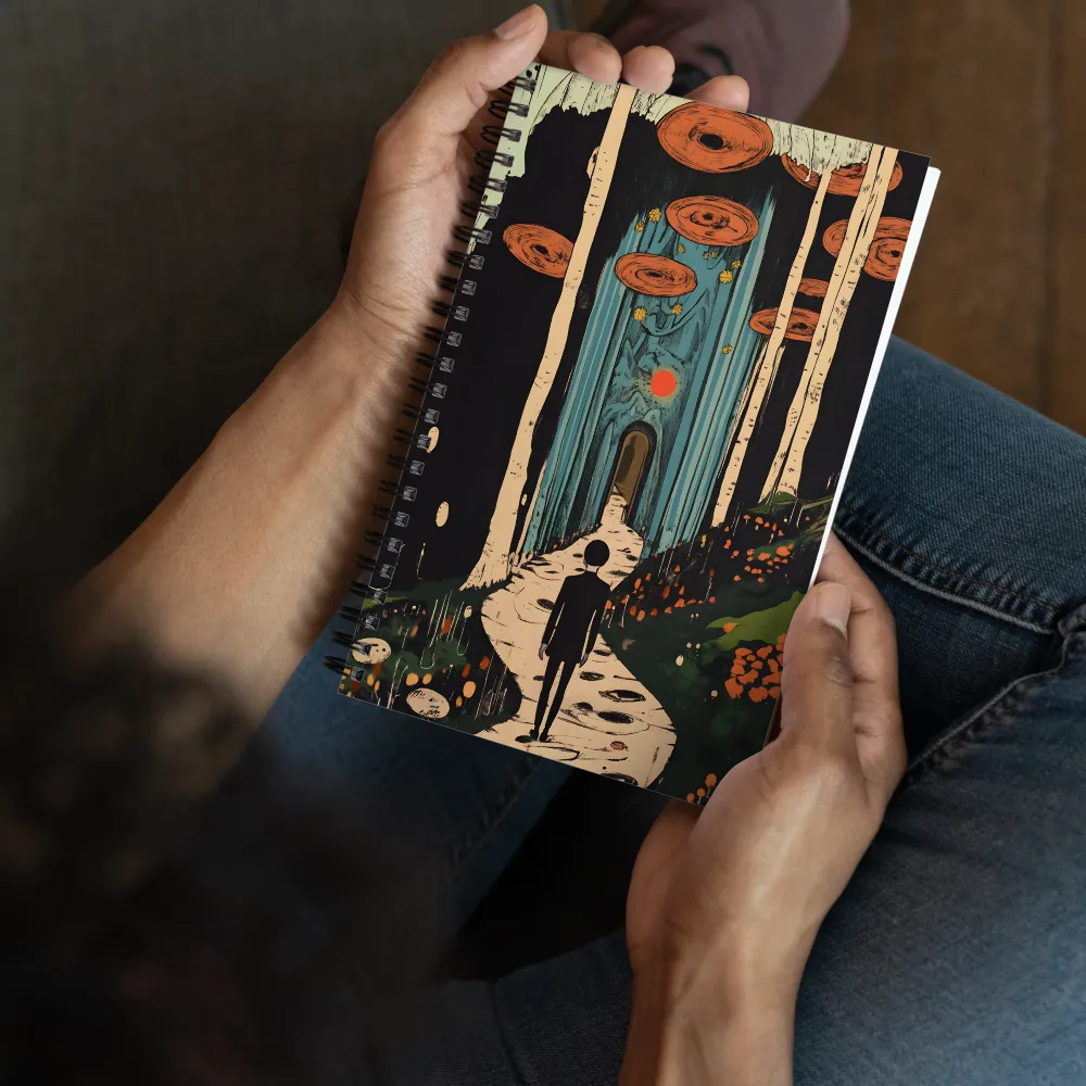 Gateway to the Unknown 
 Spiral Notebook | 140 pages