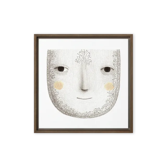 The Ornamental Mask | Art Print