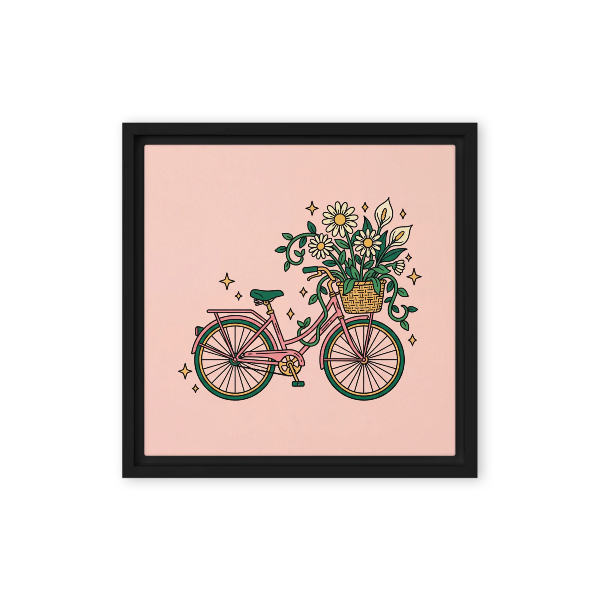 Floral Vintage Bicycle