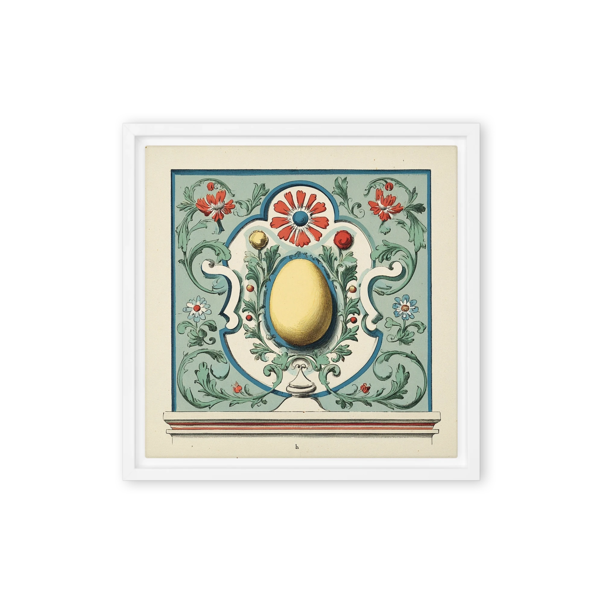 Classical Egg Cartouche