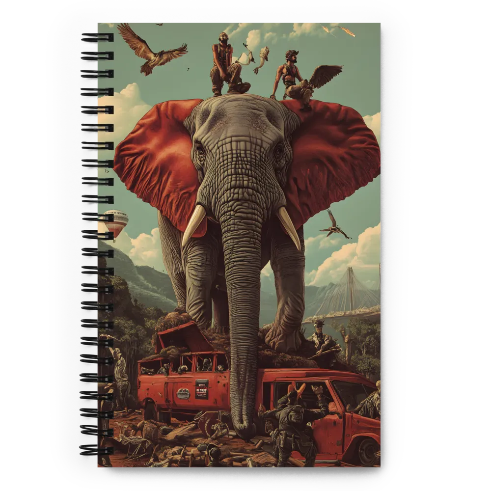 Overrun World 
 Spiral Notebook | 140 pages