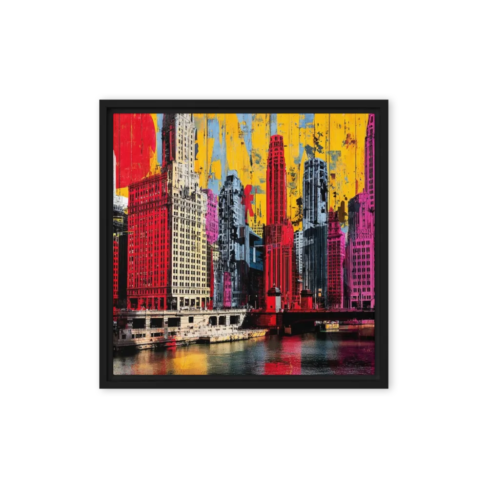 Urban Pulse 
 Canvas | 14″x 14″