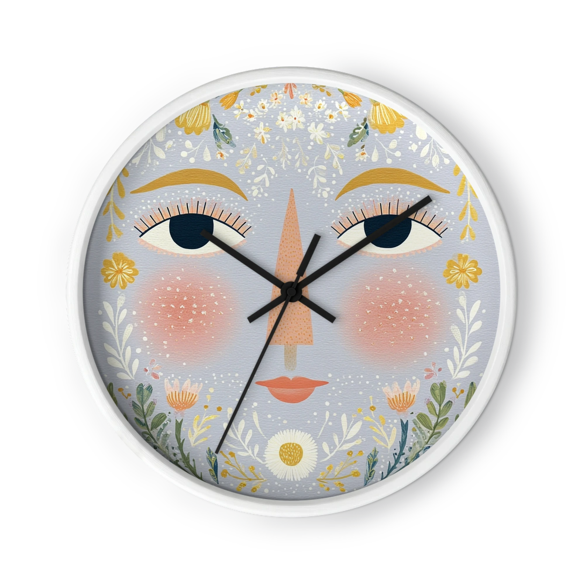 Botanical Face in Bloom