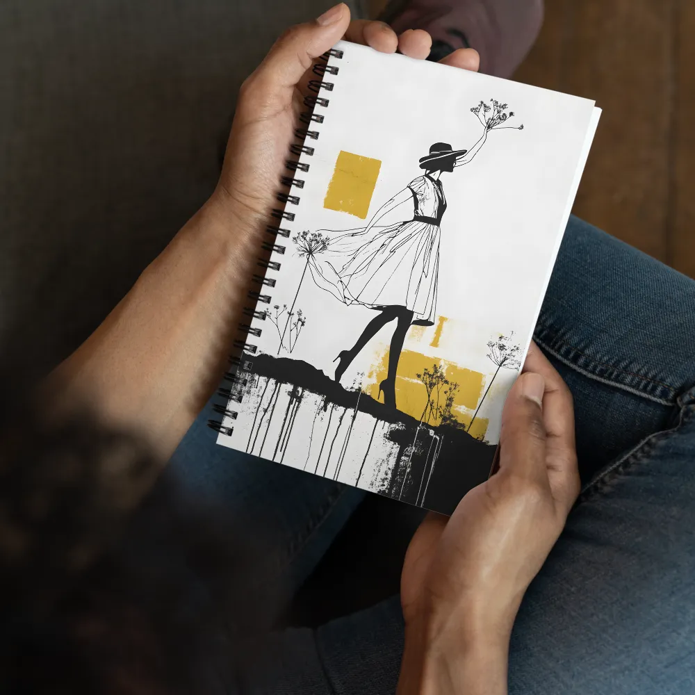 Elegant Strider 
 Spiral Notebook | 140 pages