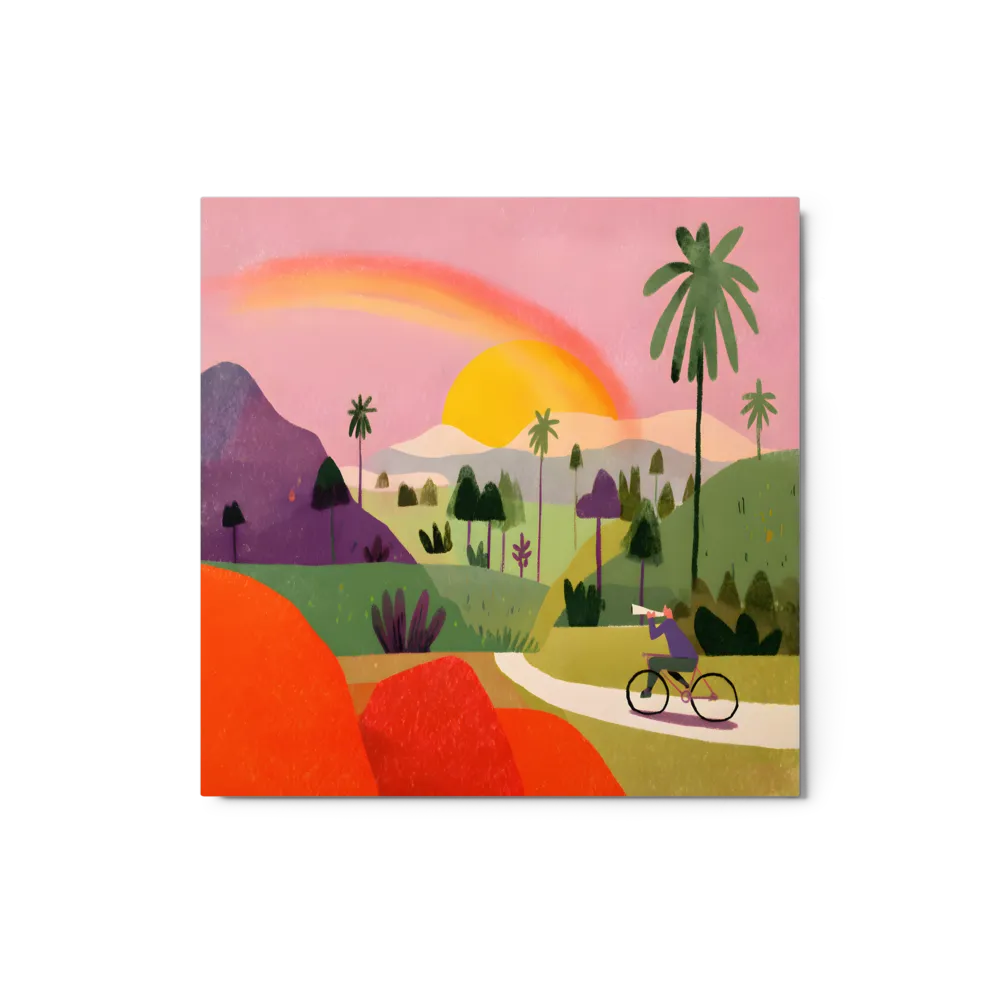 Horizon's Journey 
 Canvas | 28″x 28″