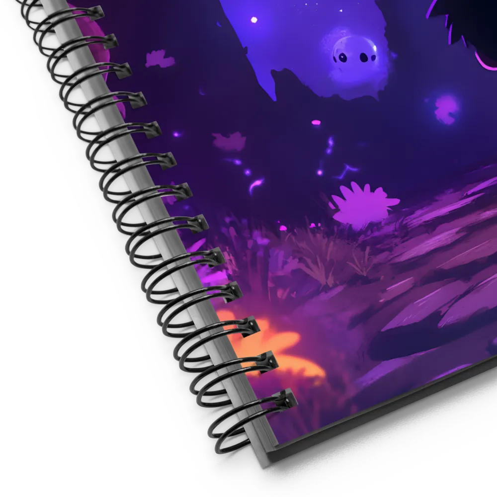 Whispers of the Lumina Forest 
 Spiral Notebook | 140 pages