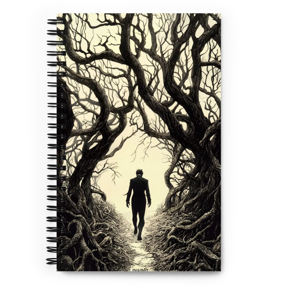 Path Through Gnarled Forest 
 Spiral Notebook | 140 pages