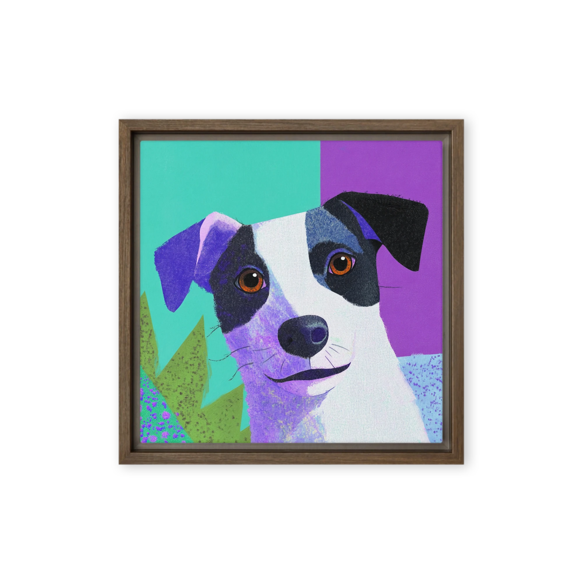 Pop Art Dog Portrait