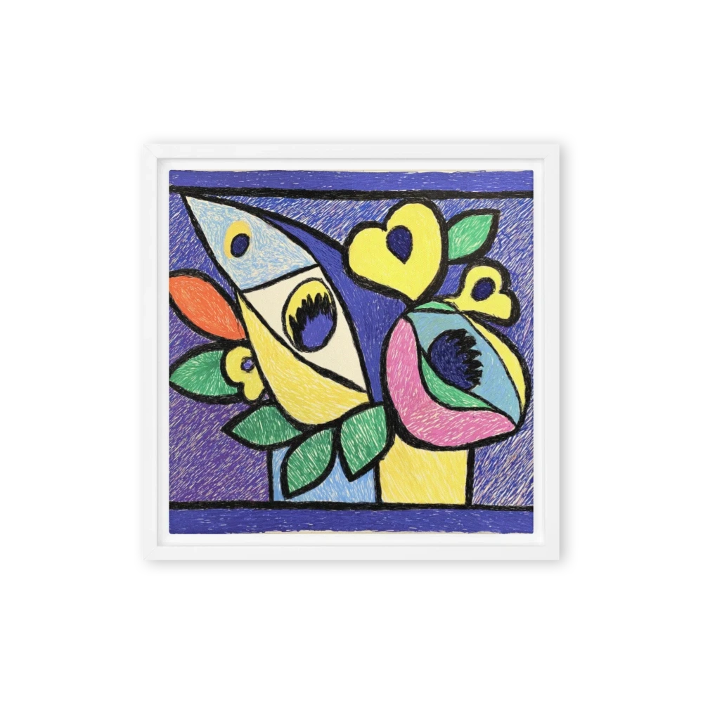 Stylized Floral Still Life | Art Print