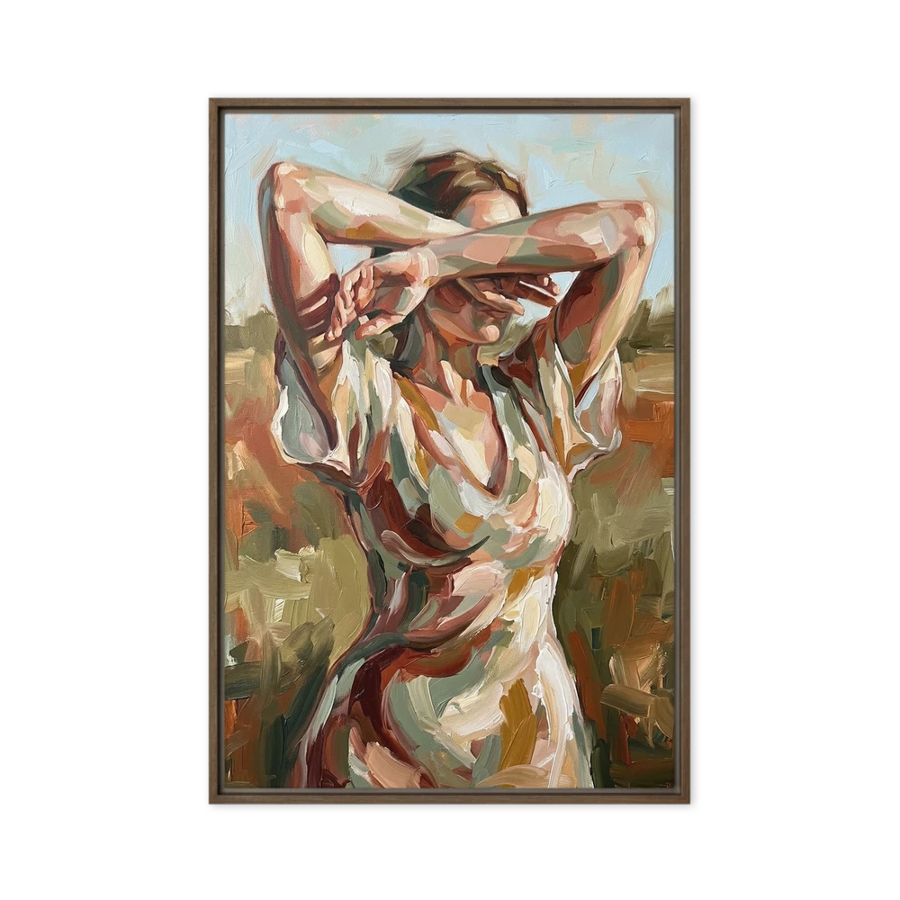 Sun-Kissed Brushstrokes | Art Print