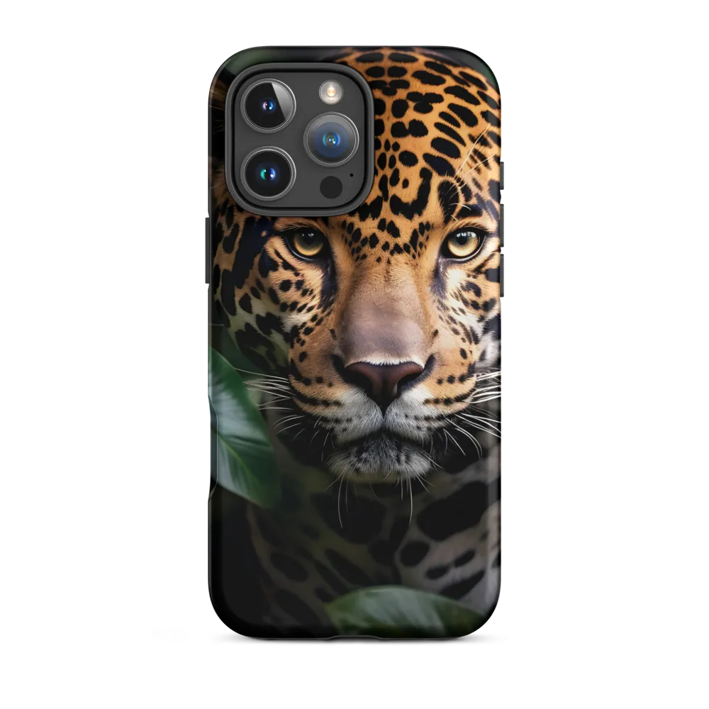 Jaguar in Lush Greenery | Phone Case
