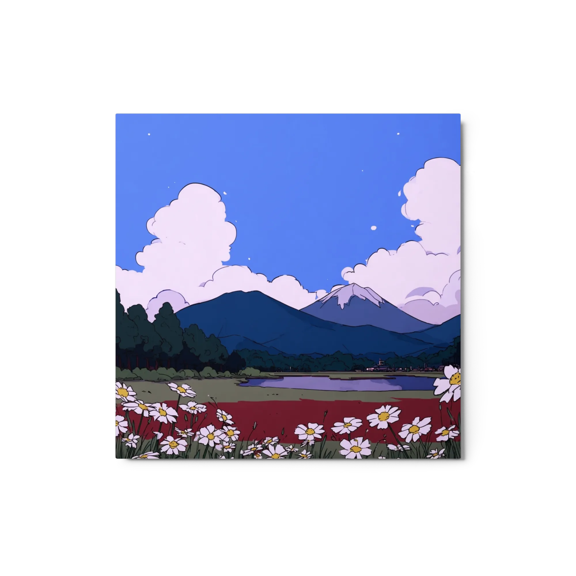 Fuji Meadow in Bloom