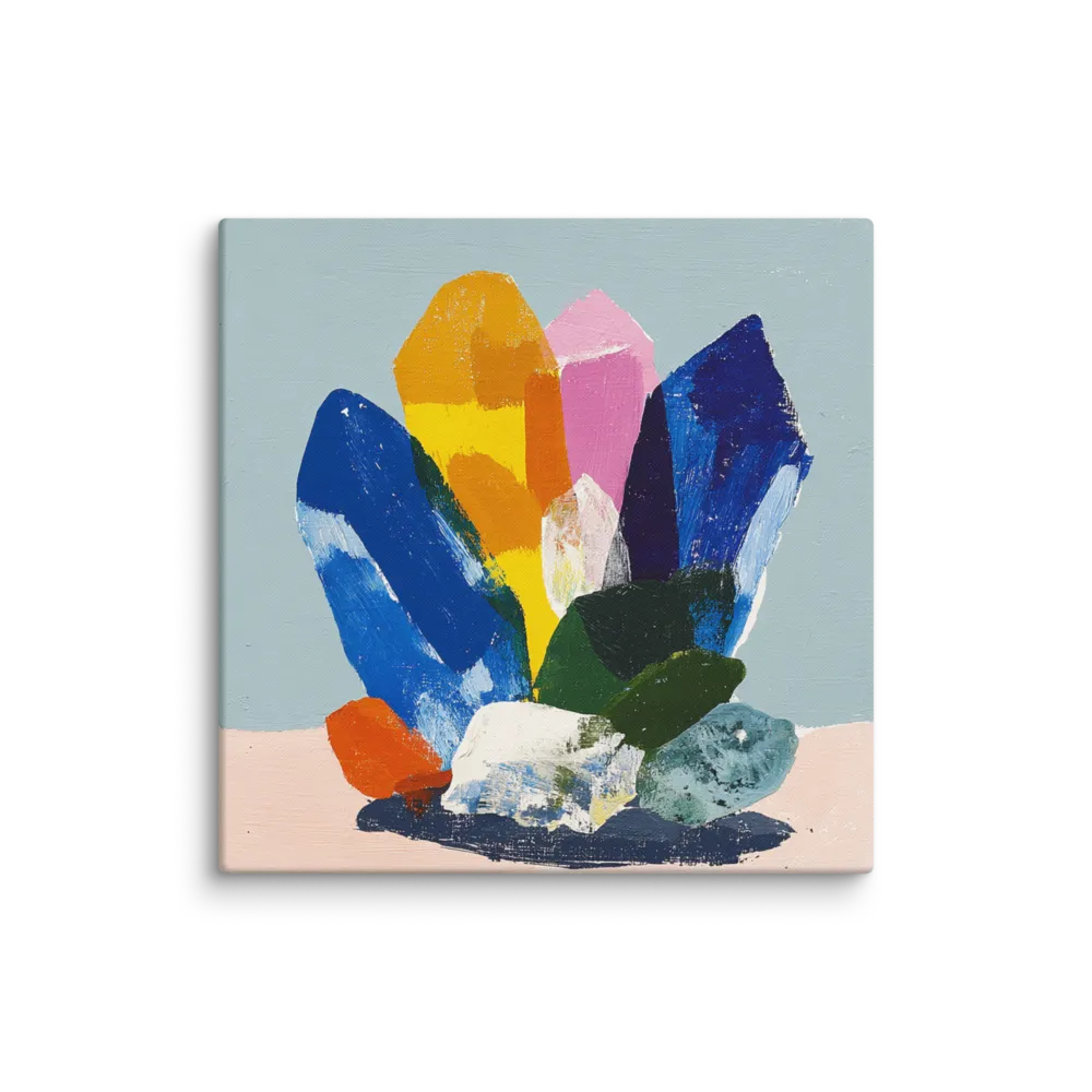 The Heavy Impasto Silhouette — Raw pigment blocks