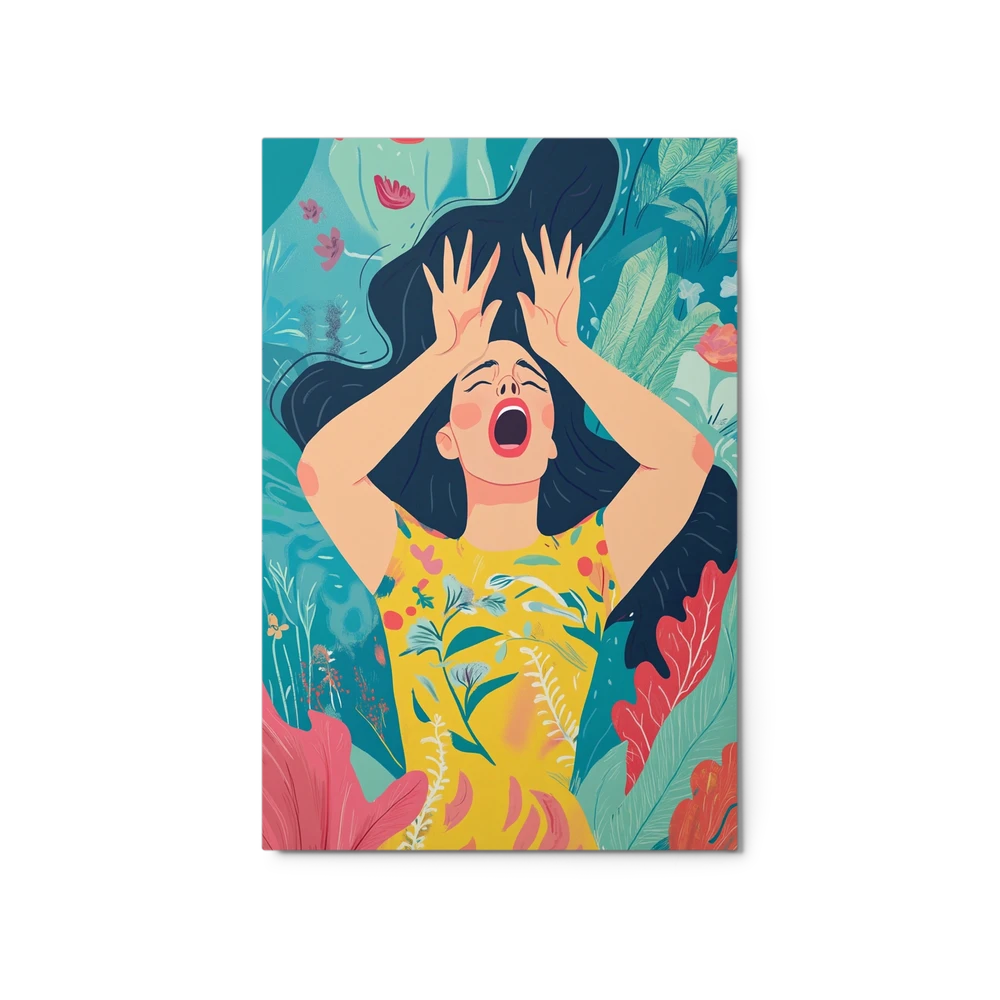 Floral Distress | Art Print