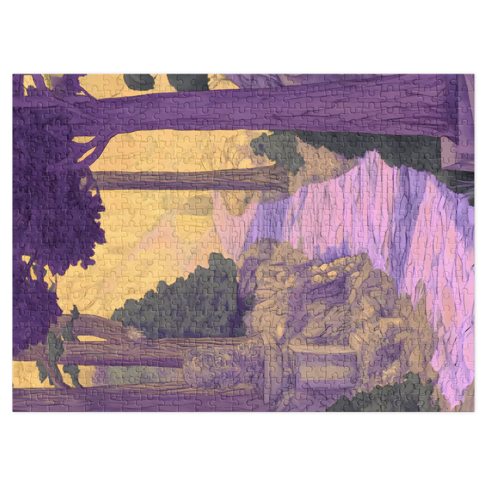 Pathway Through Trees | Jigsaw Puzzle (252/520 pieces)