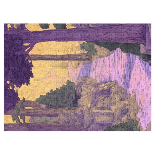 Pathway Through Trees | Jigsaw Puzzle (252/520 pieces)
