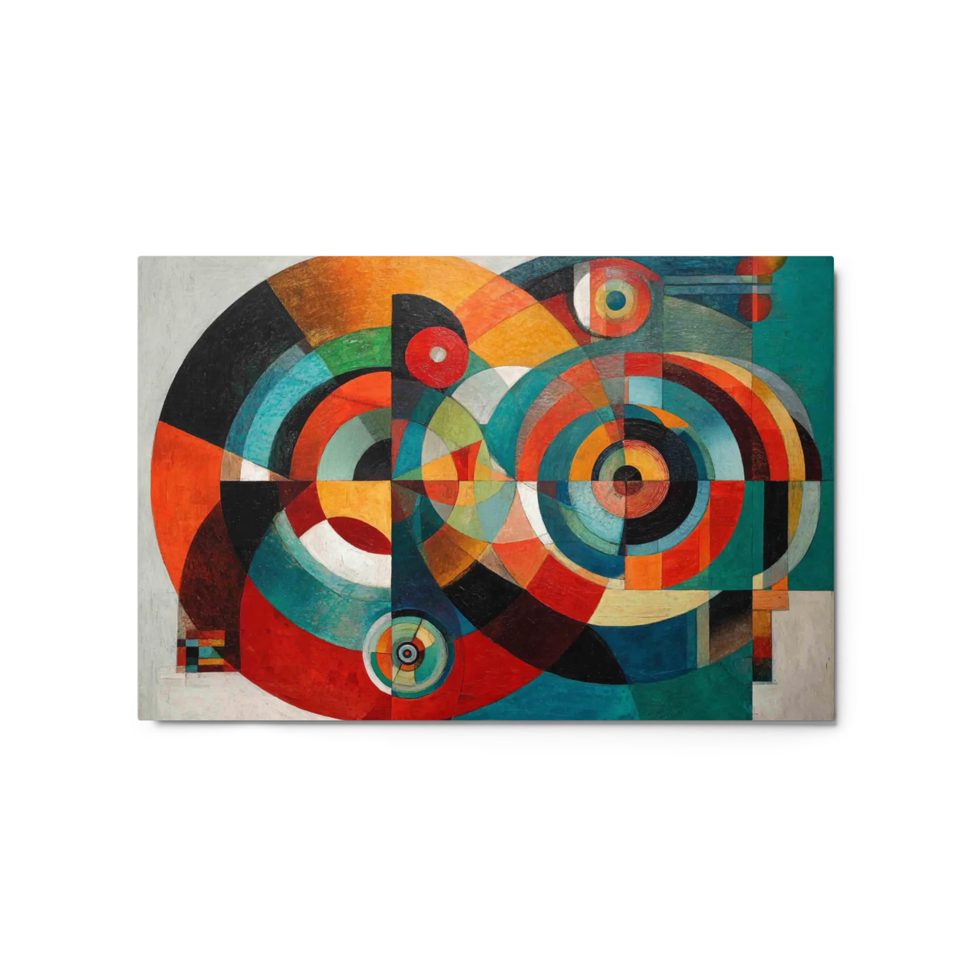 Harmony of Spheres 
 Poster with Red oak Frame | 20″x 30″