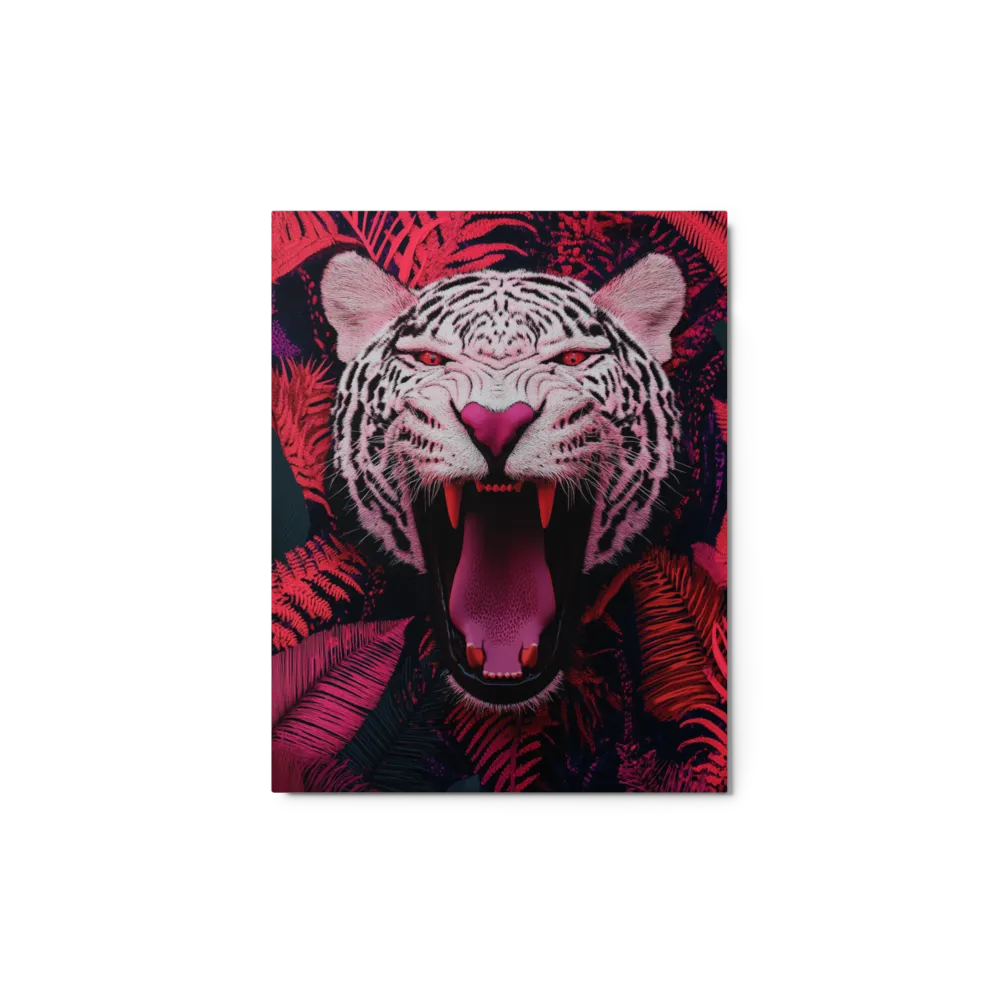 Neon Jungle Roar 
 Canvas | 18″x 26″