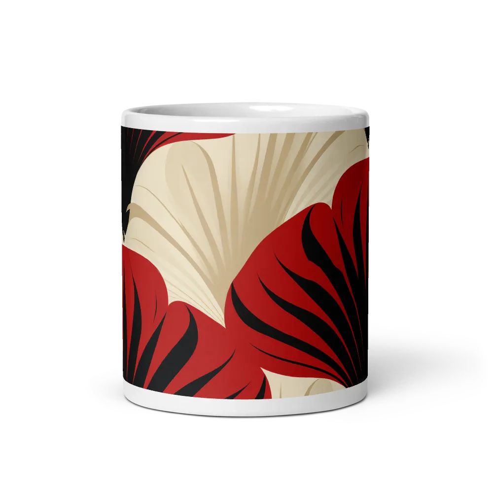 Elegance in Bloom: An Art Deco Floral Reverie