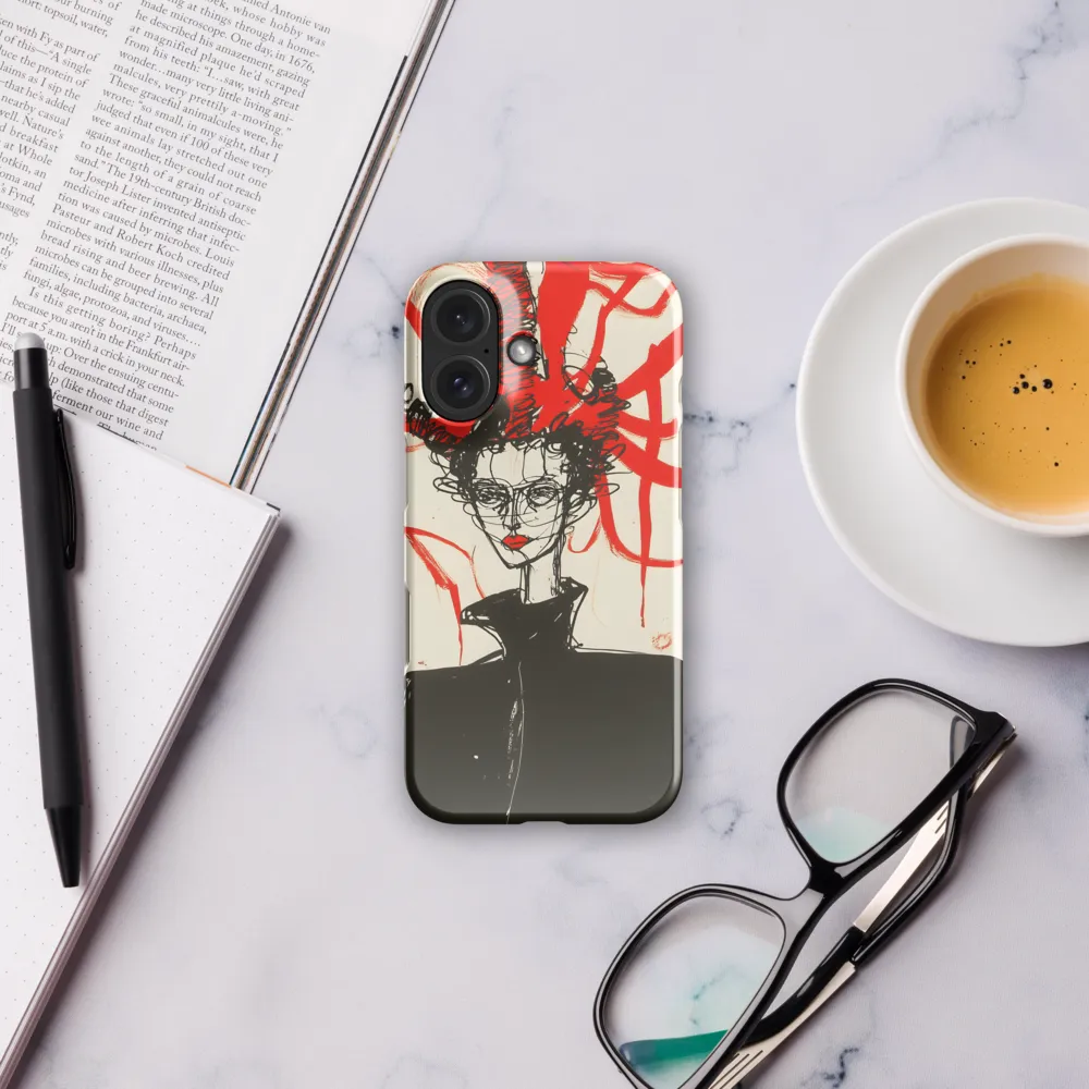 Abstract Ink Portrait 
 iPhone 11 Pro | Snap Case