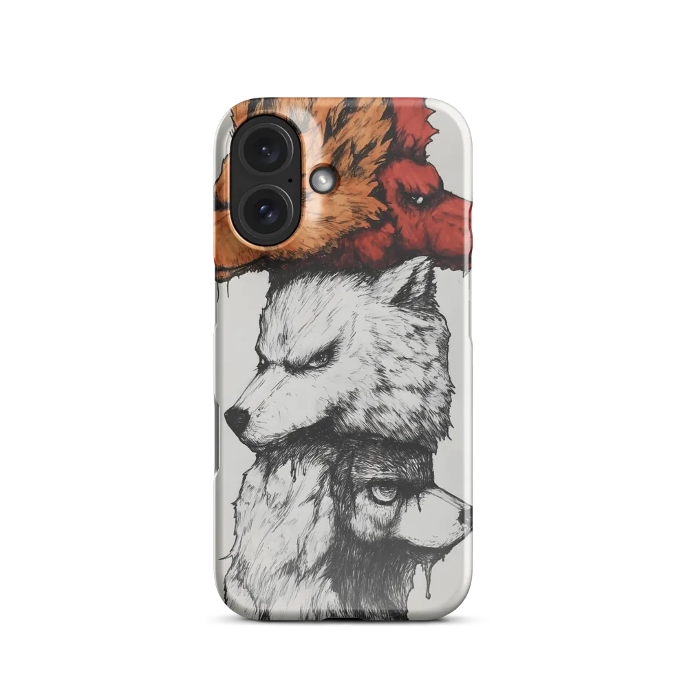 Stacked Canine Rage 
 Samsung Galaxy S23 Plus | Tough Case