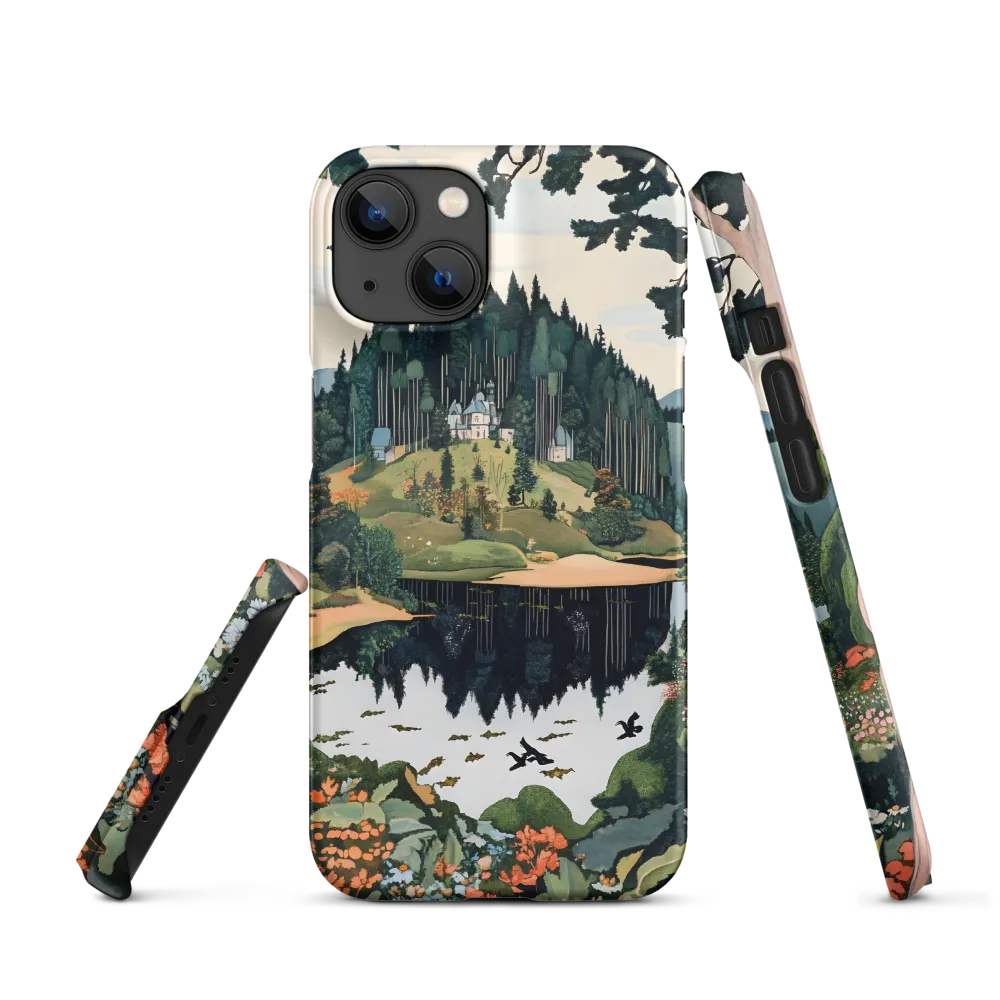 Serene Lake in Forest Landscape | Phone Case