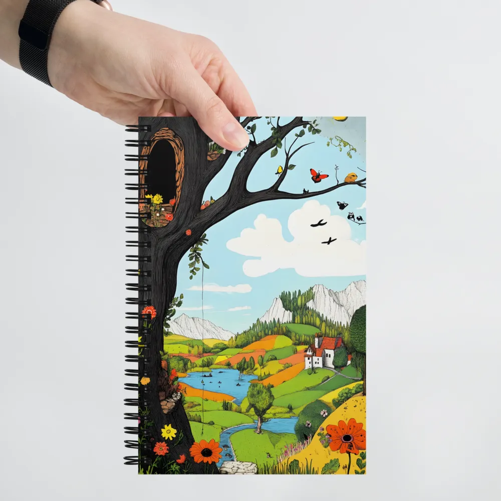 The Hidden Valley 
 Spiral Notebook | 140 pages