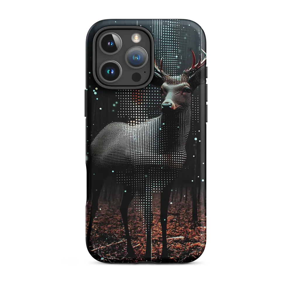 Digital Art of a Deer in Forest | Phone Case