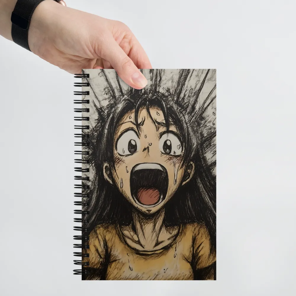 The Scream of Youth 
 Spiral Notebook | 140 pages