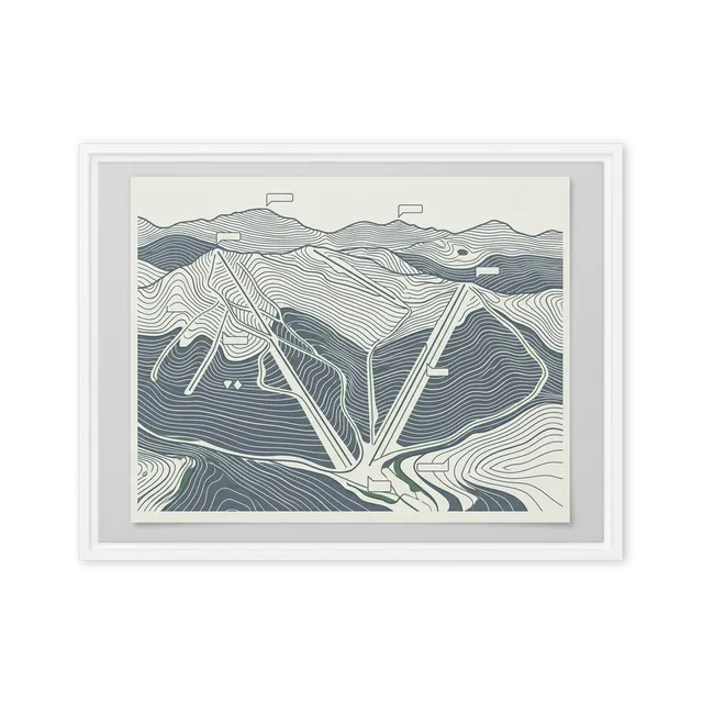 Alpine Slopes Topography | Art Print