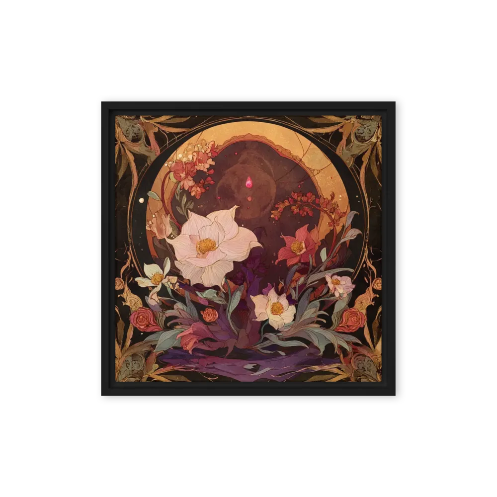 Nocturnal Floral Arch | Art Print