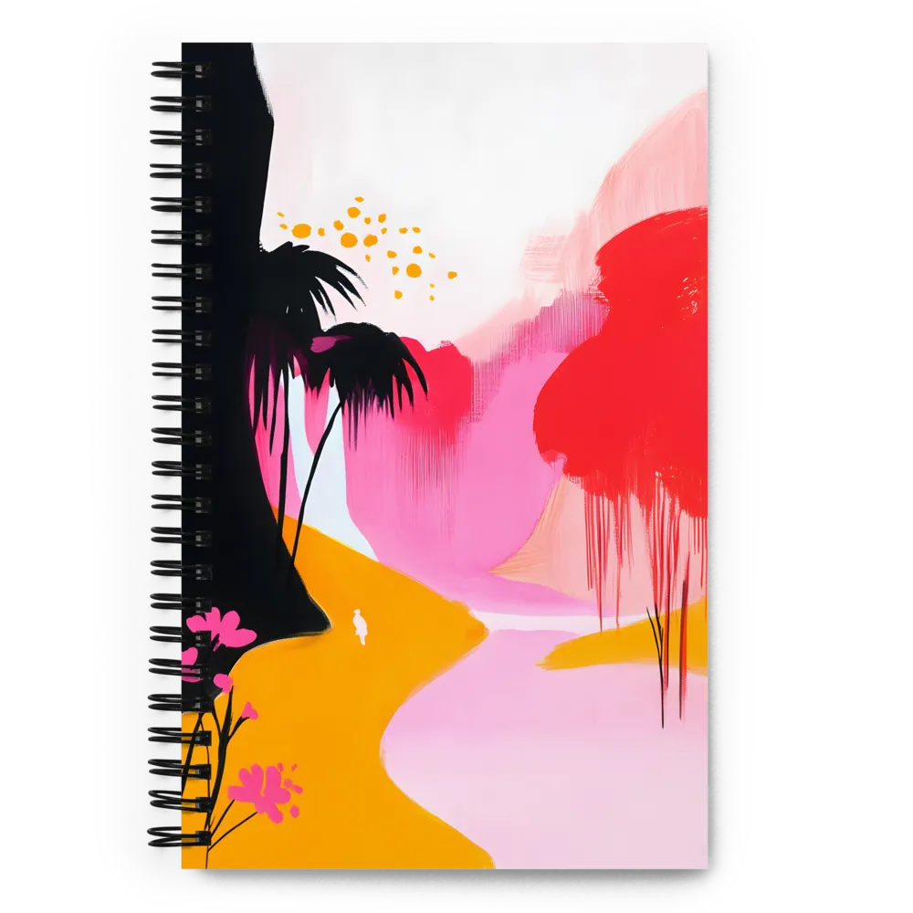 Tropical Huescape 
 Spiral Notebook | 140 pages