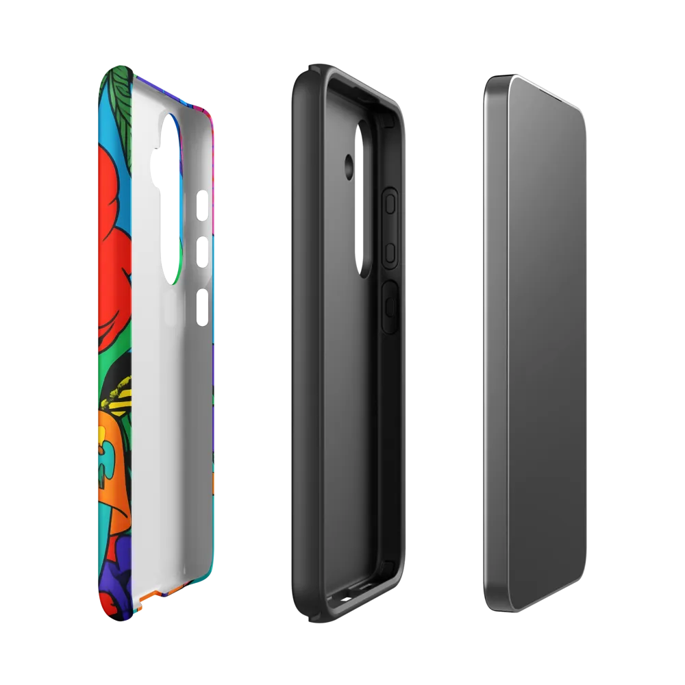Colorful Pop Art Female Portrait | Phone Case