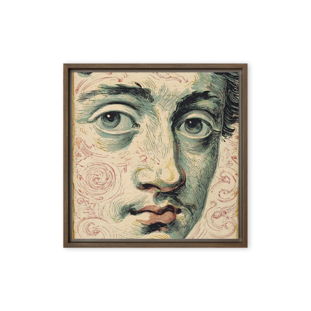 Engraved Gaze | Art Print