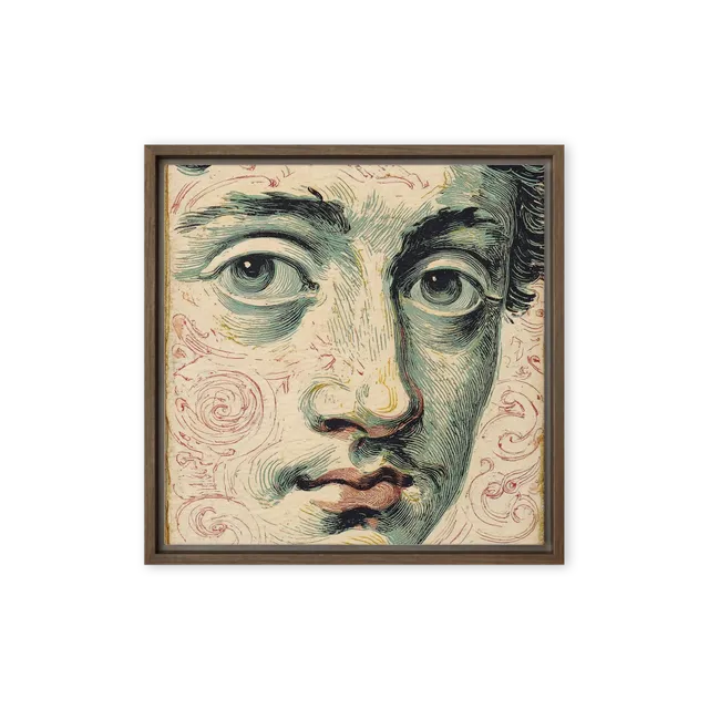 Engraved Gaze | Art Print