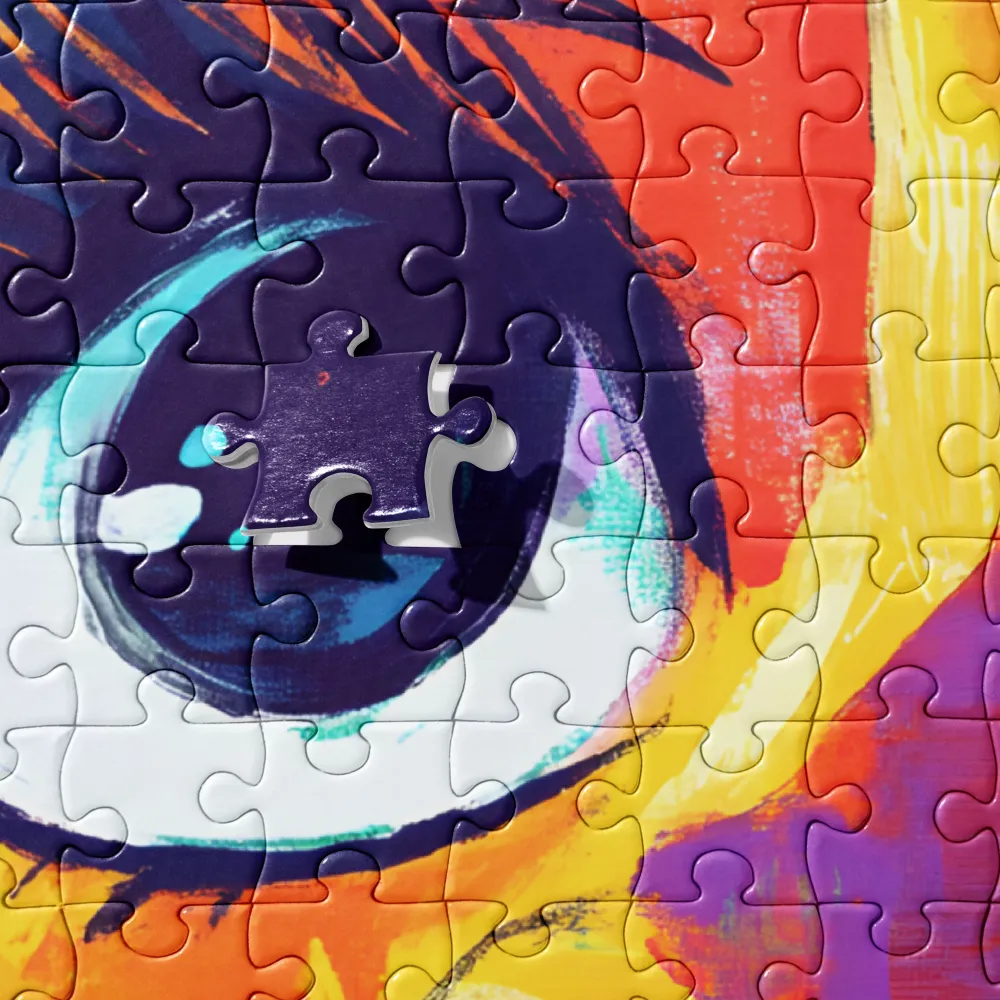 Vibrant Gaze 
 Jigsaw Puzzle
