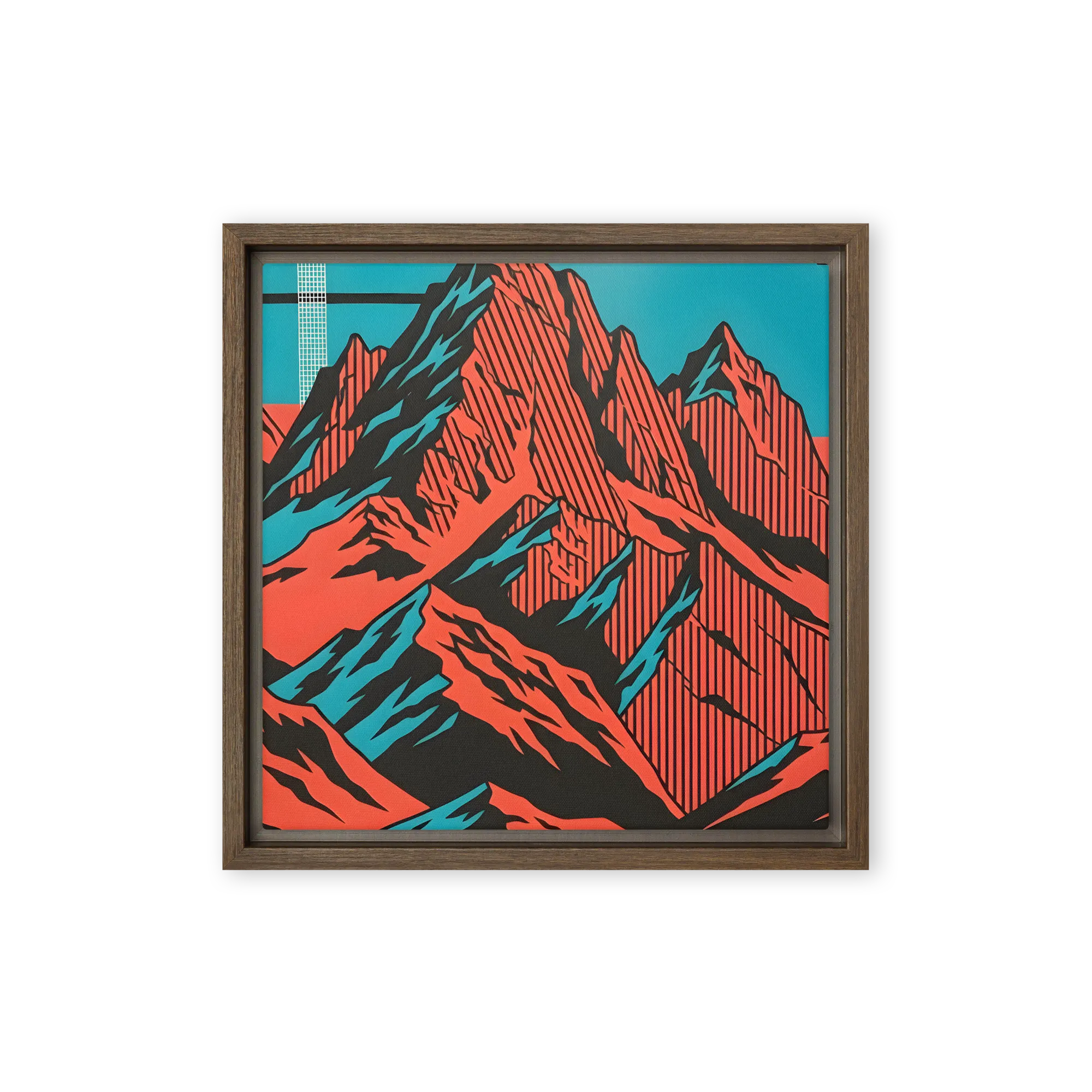 Paisaje Montaña Pop Art
