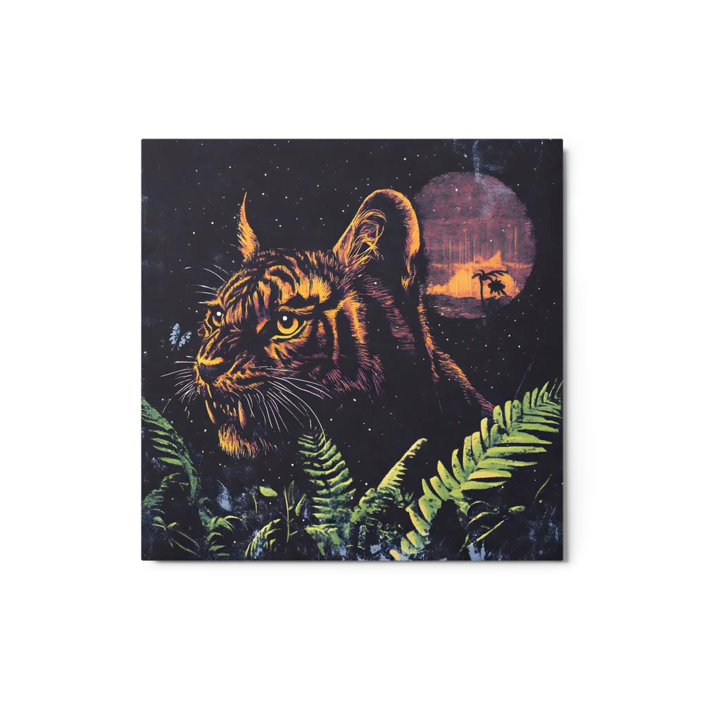 Tiger of the Tropical Night | Art Print
