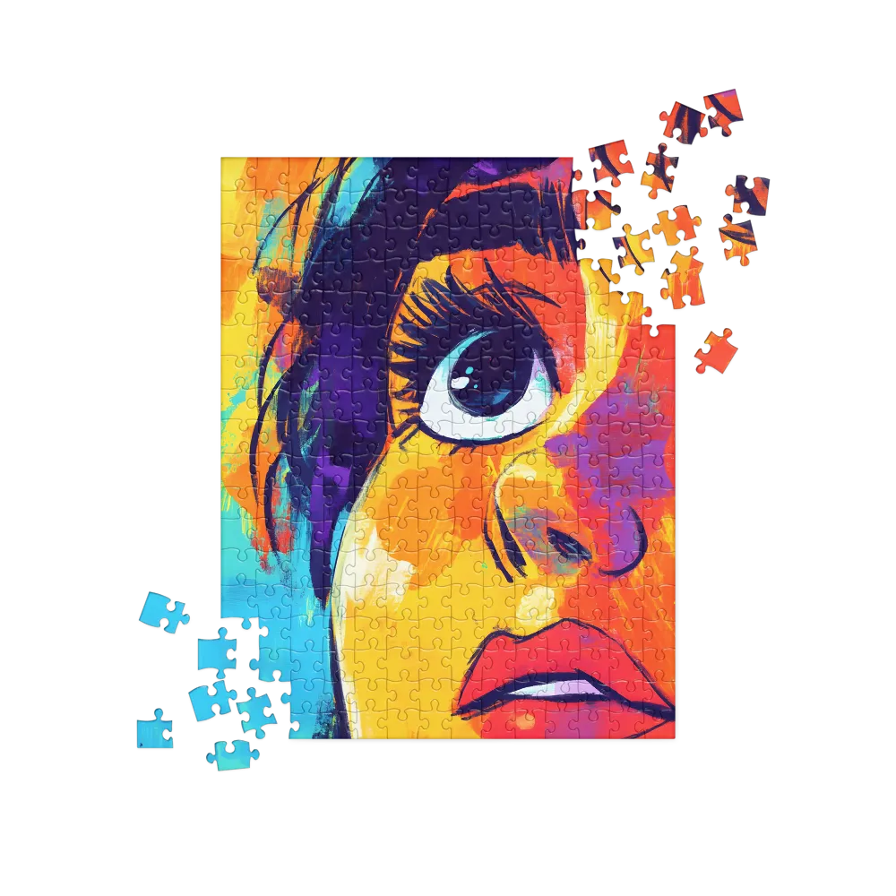 Vibrant Gaze 
 Jigsaw Puzzle